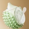 Cat Grooming Brush Wall Mount, Cat Self Groomer Cat Corner Face Scratcher, Cat Self Groomer Corner, Wall Corner Massage Comb For Cat And Dog - Blue