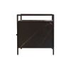 Cat Litter Box Furniture Hidden Litterbox Enclosures - Antique Black