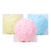Dog toys bite-resistant pet teething teeth cleaning supplies self-help boredom dog round ball interactive bone ball - Yellow