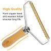 2 Pcs Portable Lint Remover Reusable Double Sided Lint Remover Travel Brush Clothes Fuzz Shaver Manual Fabric Shaver Lint Removing Roller  - Yellow