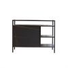 Cat Litter Box Furniture Hidden Litterbox Enclosures - Antique Black